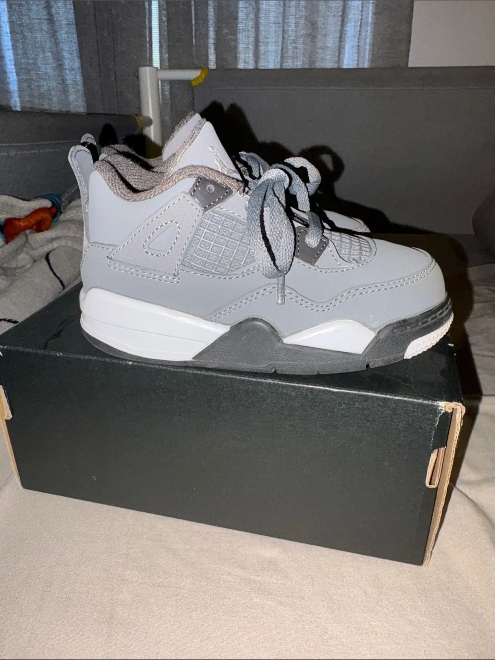 Jordan Kids' Grey Jumpman Sneakers